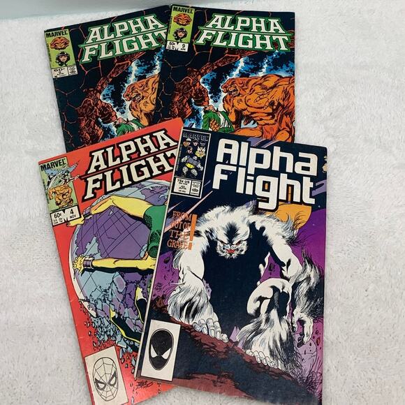 Alpha Flight Comic Book Lot Marvel - Picture 8 of 9
